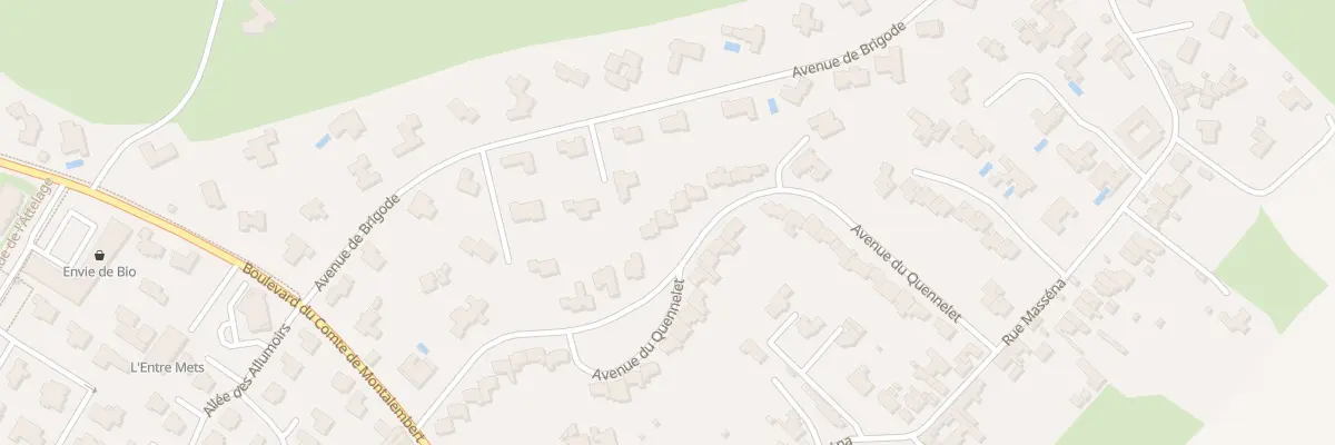 Plan du 9 Av du Quennelet à Villeneuve-d’Ascq