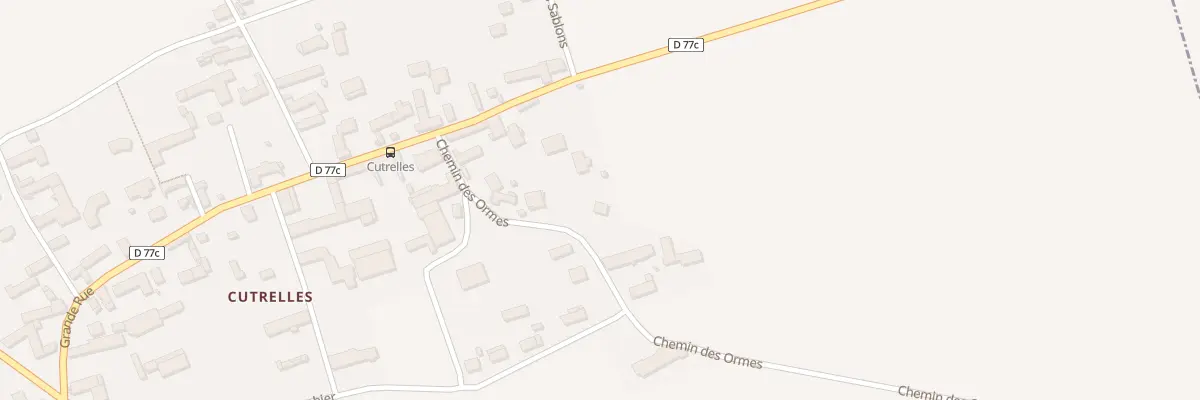 Plan du 3B Che des Ormes à Vimpelles