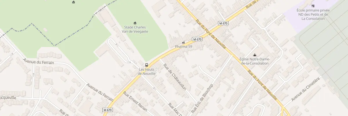 Plan du 574 Rue de Gand à Tourcoing