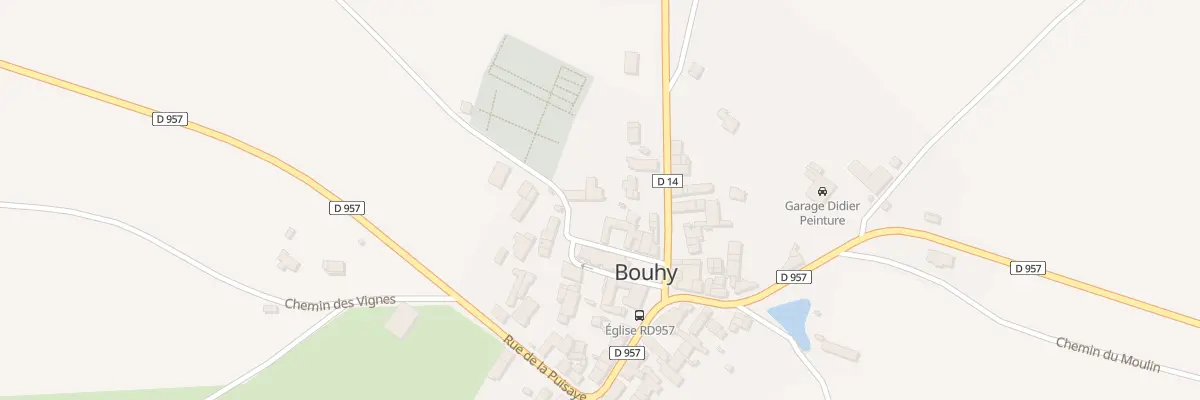 Plan du 4 Rue de Brot à Bouhy