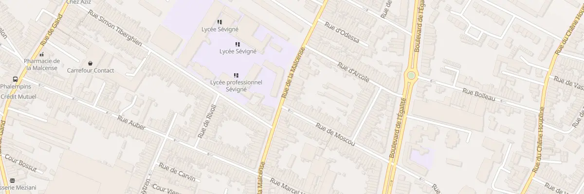 Plan du 142 Rue de la Malcense à Tourcoing