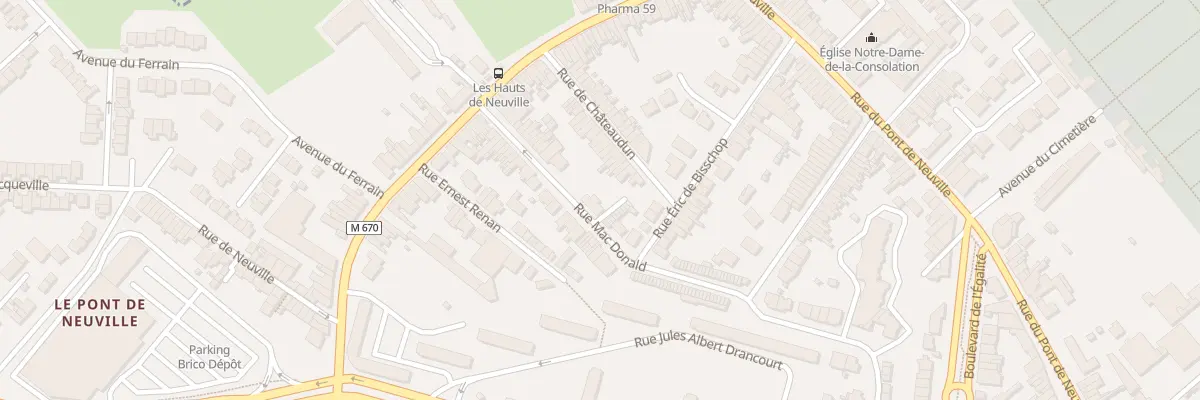 Plan du 33 Rue Mac Donald à Tourcoing