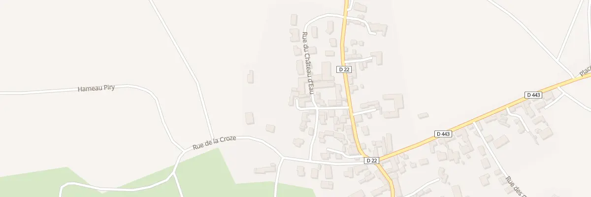 Plan du 5 Rue du Chateau d’Eau à Aubiat