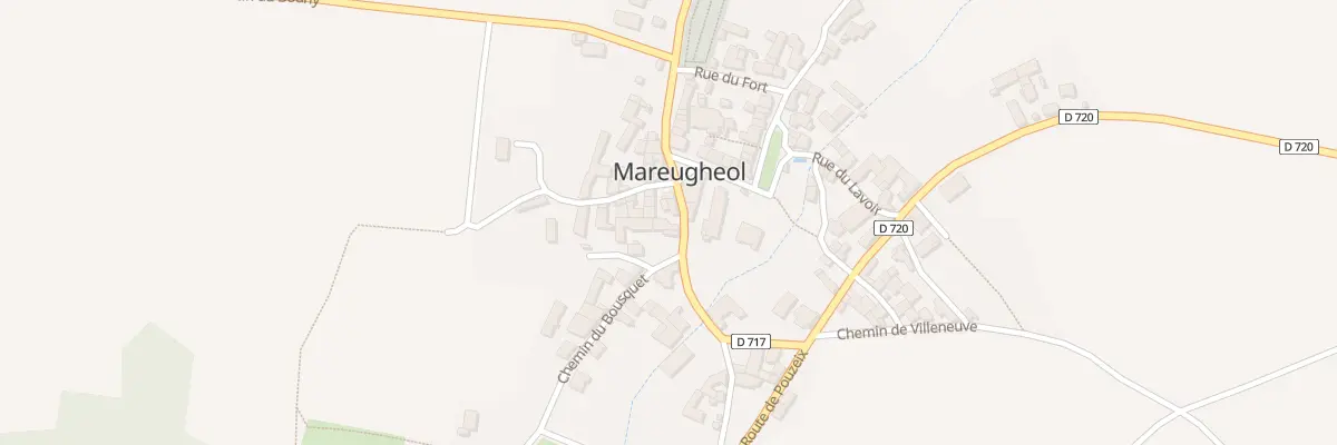 Plan du 9010 Rue du Ponty à Mareugheol