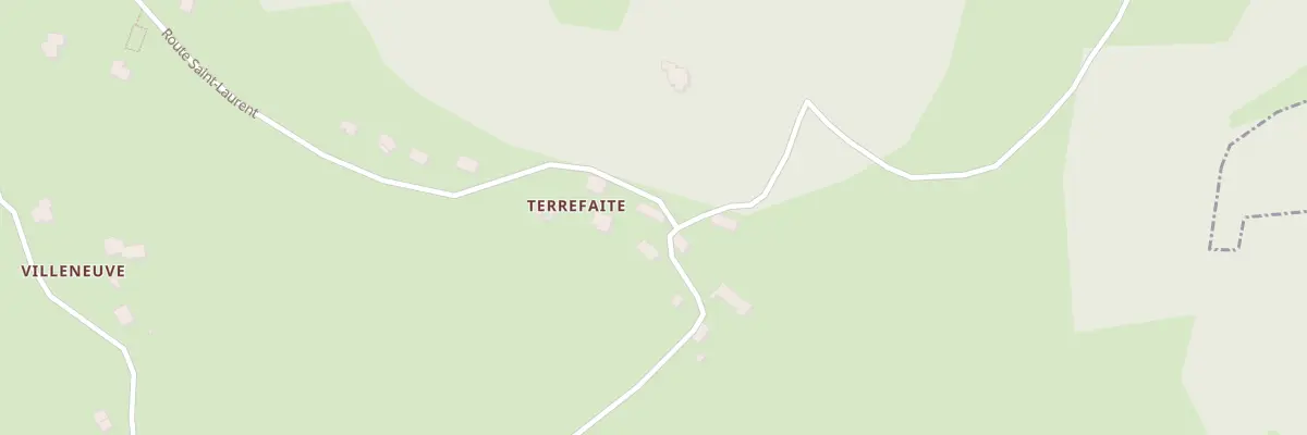 Plan du 6 Terrefaite à Tiviers