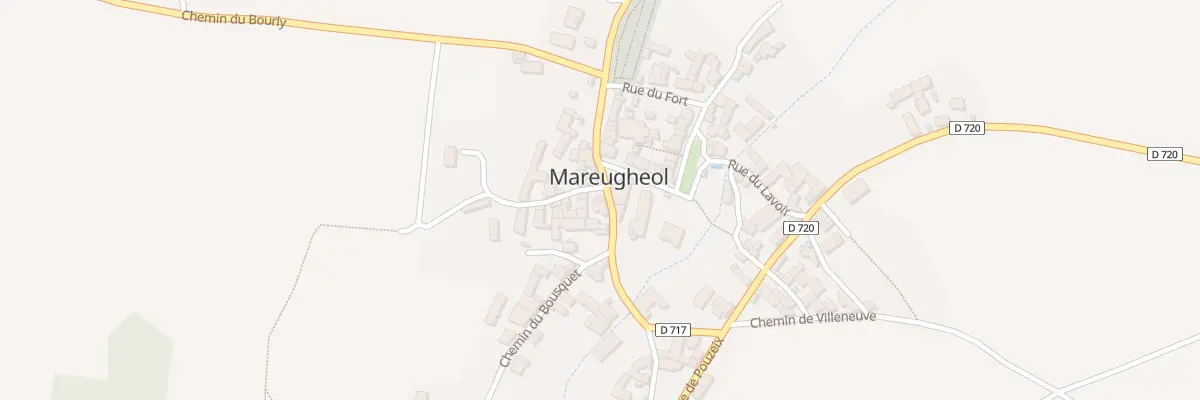 Plan du 9009 Rue du Ponty à Mareugheol
