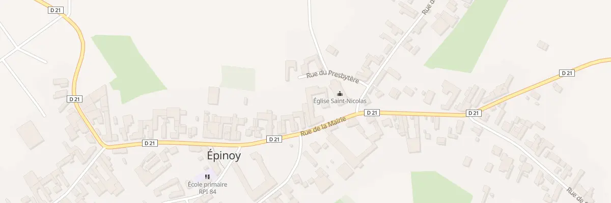 Plan du 41 Rue de la Mairie à Épinoy