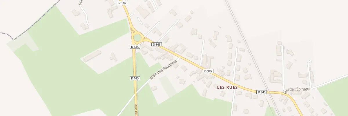 Plan du 41 Rue les Rues à Templeuve-en-Pévèle