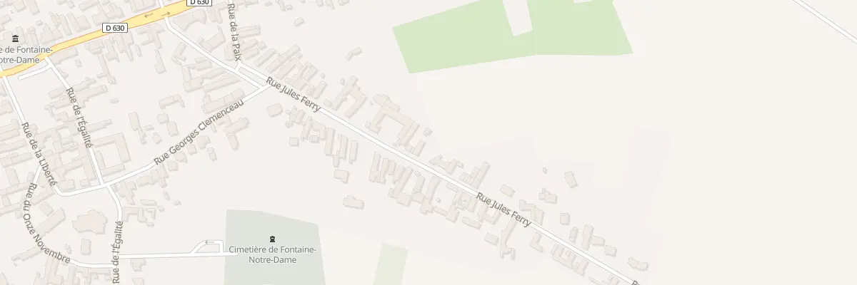 Plan du 313 Rue Jules Ferry à Fontaine-Notre-Dame