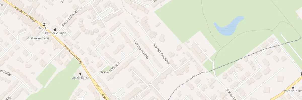 Plan du 21 Rue des Acacias à Neuville-en-Ferrain