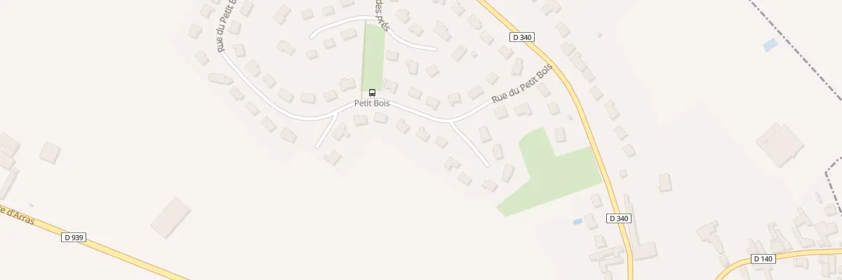 Plan du 19 Rue du Petit Bois à Raillencourt-Sainte-Olle
