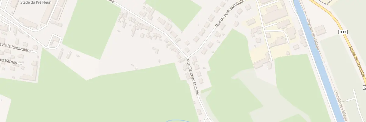 Plan du 36 Rue Georges Malville à Sermoise-sur-Loire
