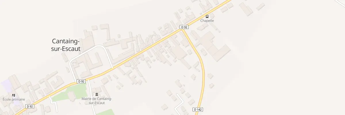 Plan du 35 Grand’Rue à Cantaing-sur-Escaut