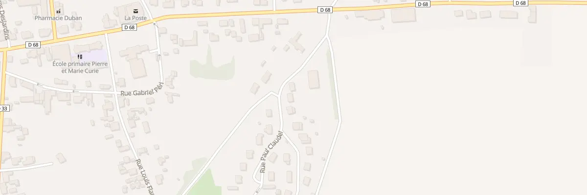 Plan du 6 Rue Jean Racine à Étreillers
