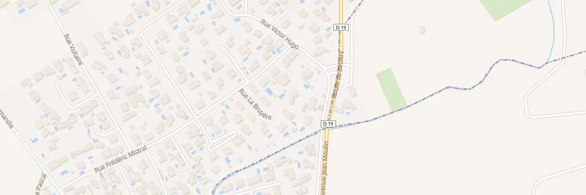 Plan du 1B Rue Victor Hugo à Thézan-lès-Béziers