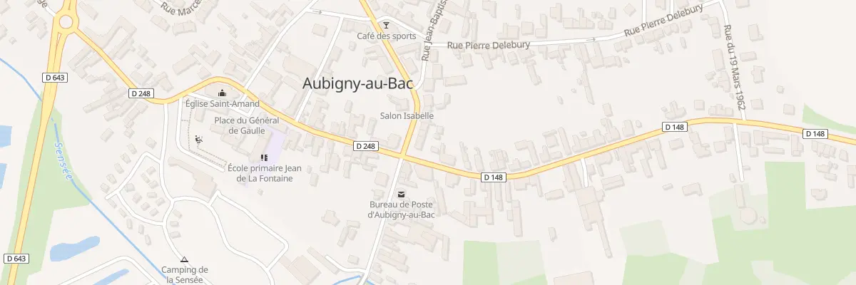 Plan du 23 Rue Calmette à Aubigny-au-Bac