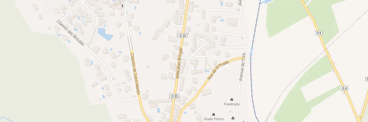 Plan du 30 All Jean Bringer à Lunas-les-Châteaux