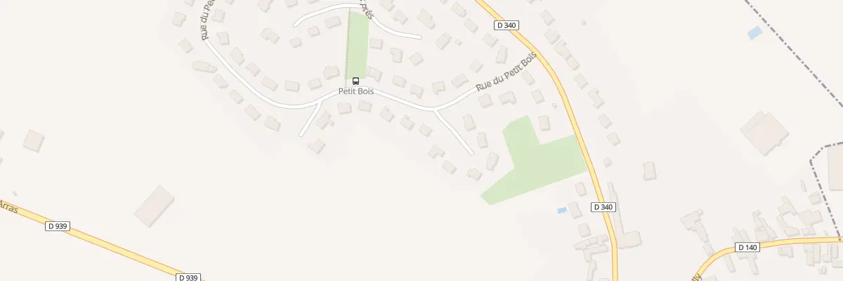 Plan du 17 Rue du Petit Bois à Raillencourt-Sainte-Olle
