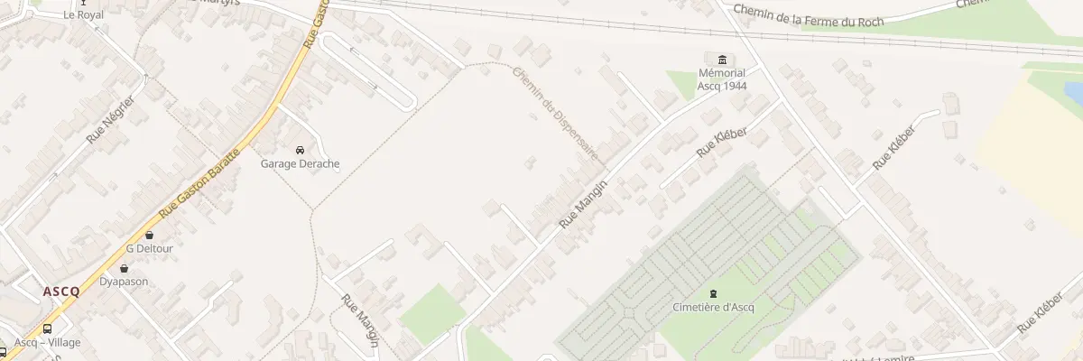 Plan du 47 Rue Mangin à Villeneuve-d’Ascq
