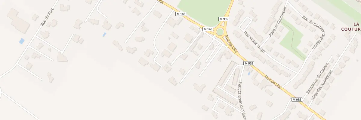 Plan du 1495 Rue de Lille à Sainghin-en-Mélantois