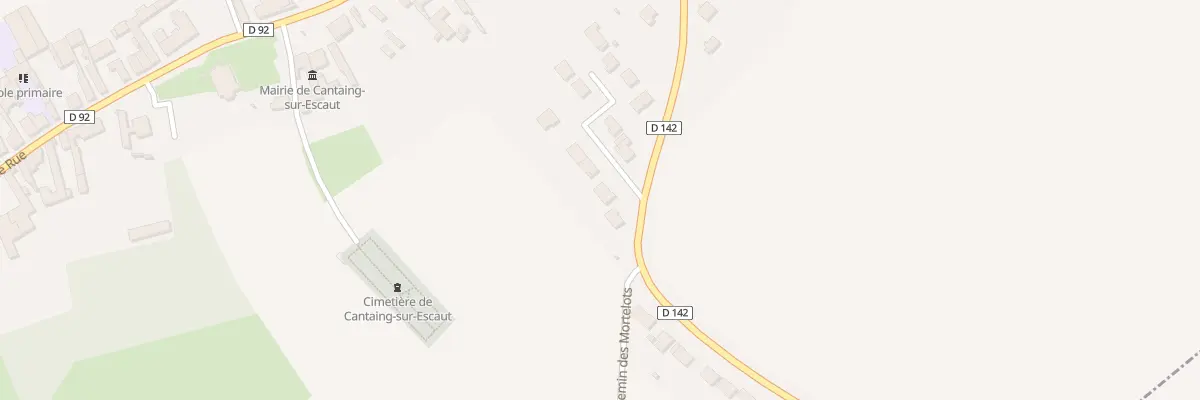 Plan du 2 Res Saint Martin à Cantaing-sur-Escaut