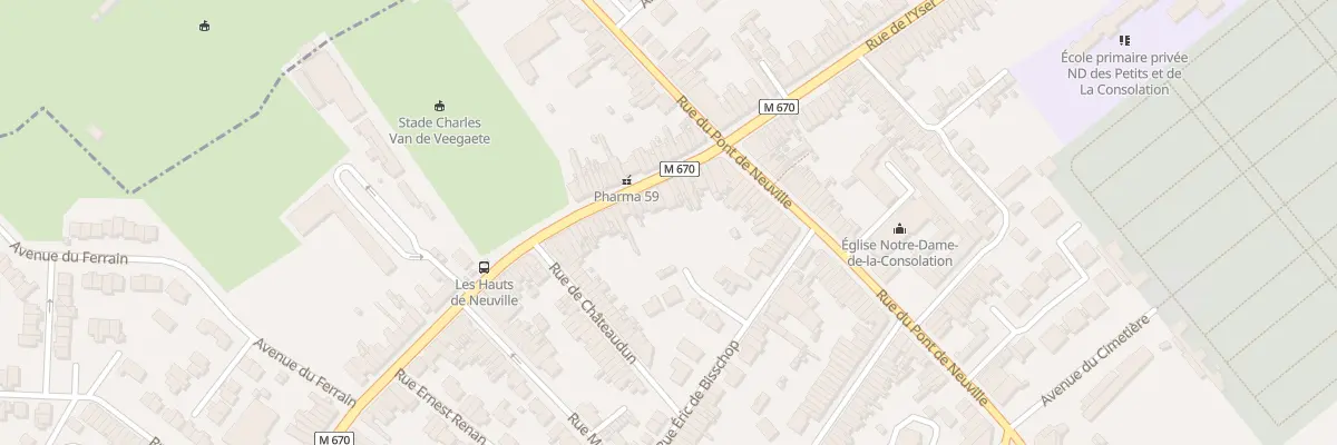 Plan du 588B Rue de Gand à Tourcoing