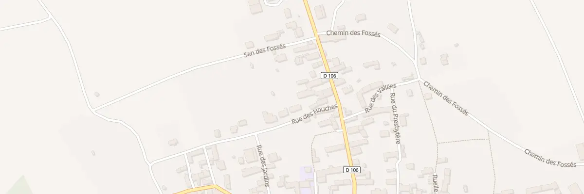 Plan du 6 Rue des Houches à Sognolles-en-Montois