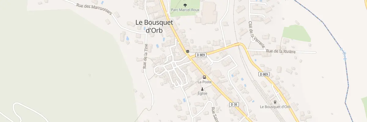 Plan du 1 Rue du Vieux Bousquet au Bousquet-d’Orb