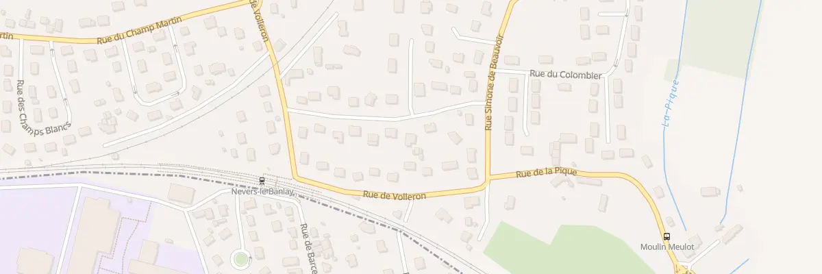 Plan du 1B Rue de Verdun à Coulanges-lès-Nevers