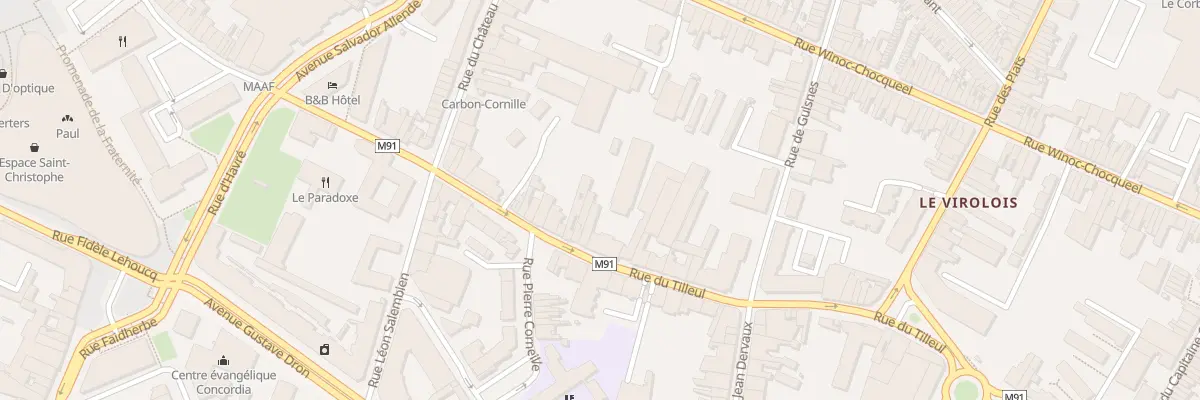 Plan du 37 Rue du Tilleul à Tourcoing