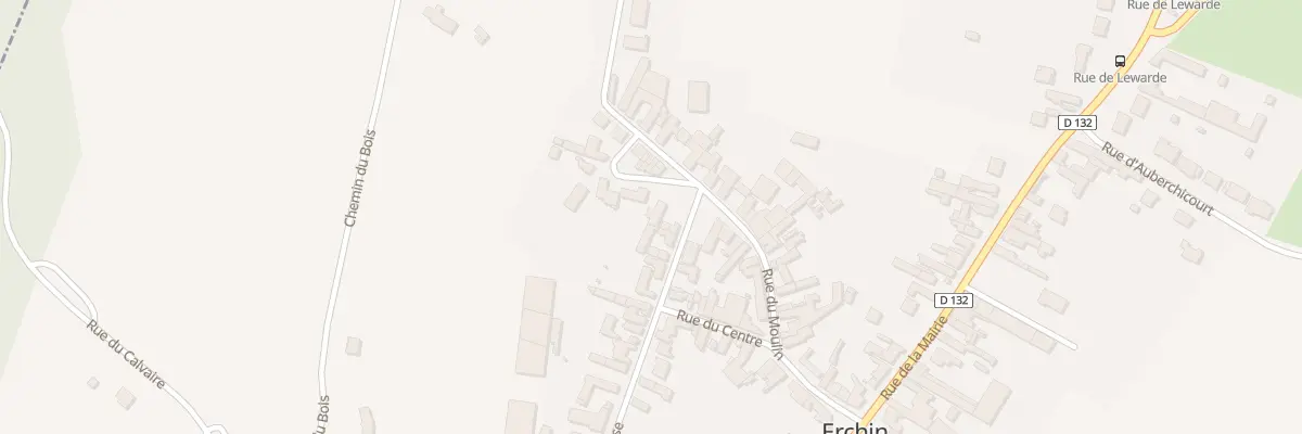 Plan du 2 Rue de l’Eglise à Erchin