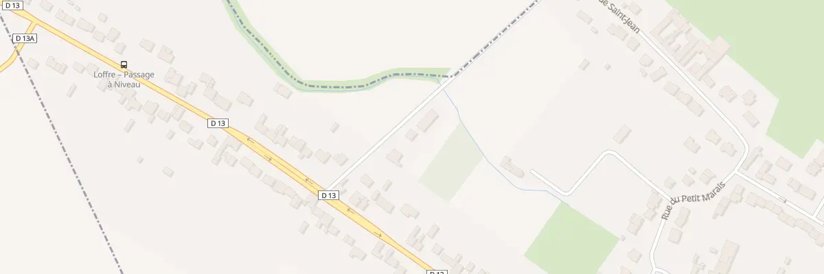 Plan du 110 Rue du Petit Crédit à Loffre
