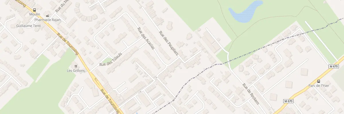 Plan du 31 Rue des Acacias à Neuville-en-Ferrain