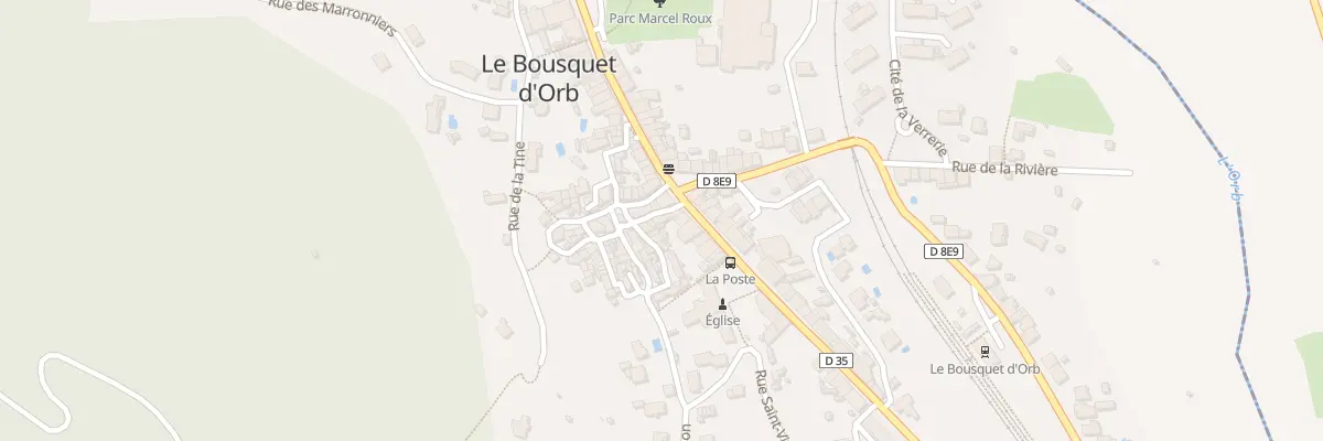 Plan du 1 Rue Copo Cambo au Bousquet-d’Orb