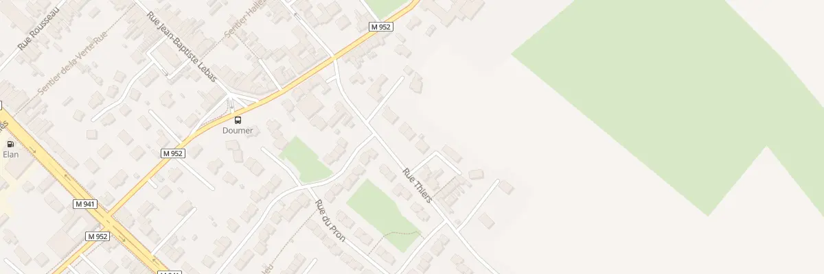 Plan du 9 Rue Thiers à Villeneuve-d’Ascq