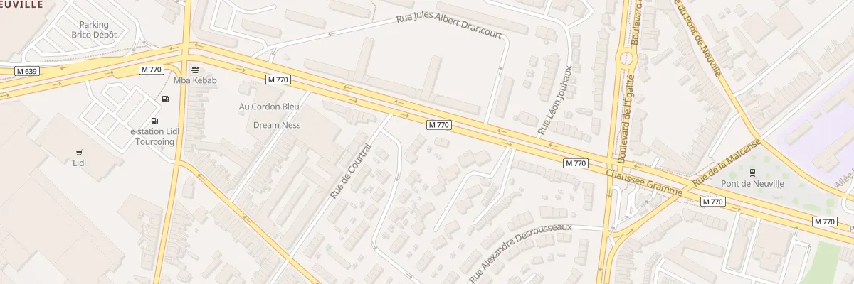 Plan du 36 Rue Victor Capart à Tourcoing