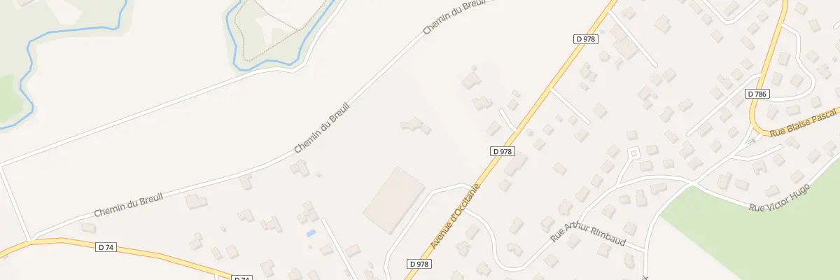 Plan du 54B Av d’Occitanie à Veyre-Monton