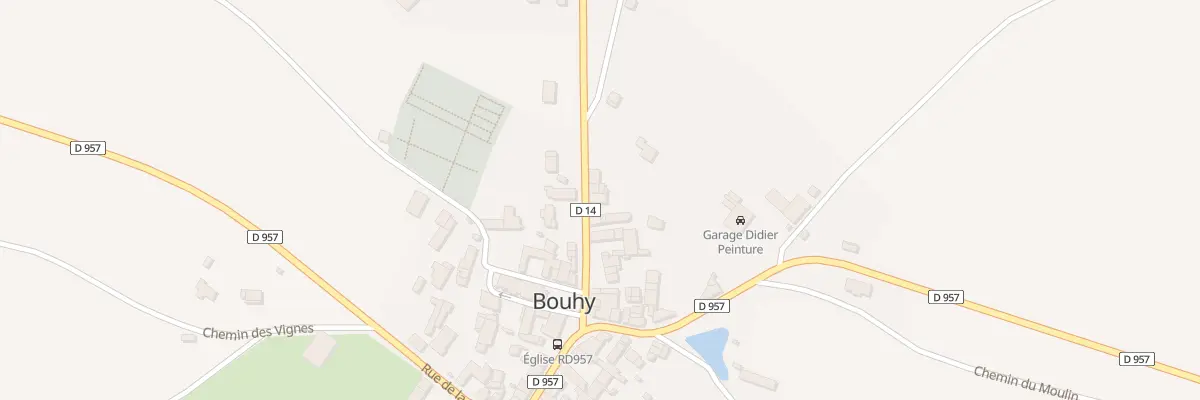 Plan du 24 Rue du Crot Barbet à Bouhy