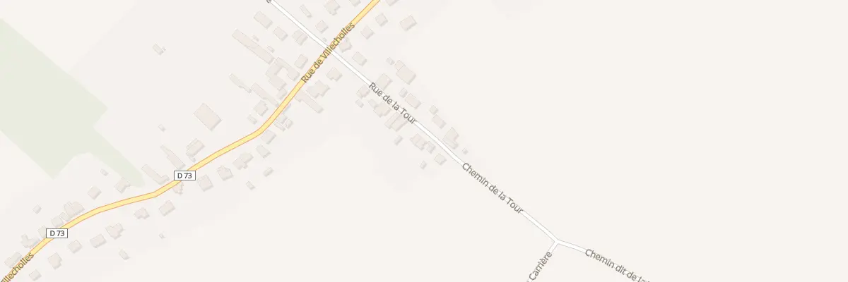 Plan du 14 Rue de la Tour à Vermand