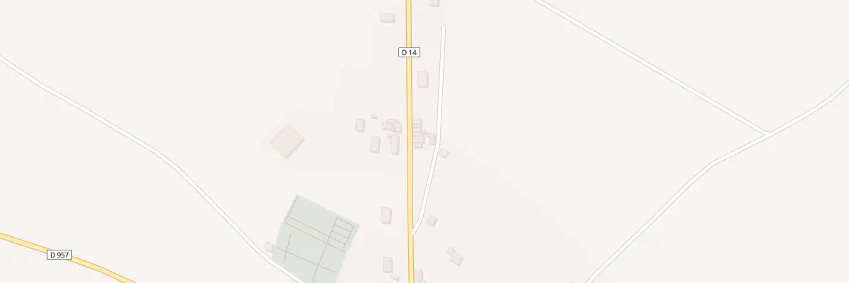 Plan du 92 Le Bourg à Bouhy