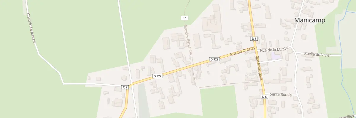 Plan du 14 Rue de Quierzy à Manicamp