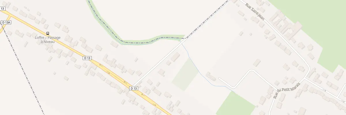 Plan du 144 Rue du Petit Crédit à Loffre