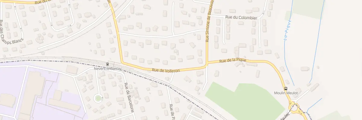 Plan du 4 Rue de Volleron à Coulanges-lès-Nevers