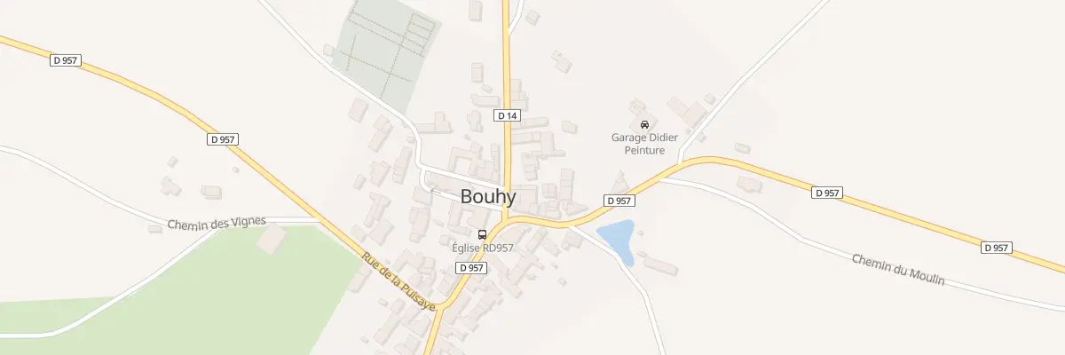 Plan du 6 Rue du Crot Barbet à Bouhy