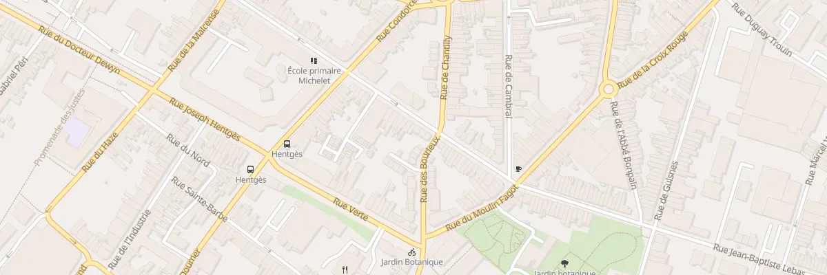 Plan du 70 Rue Pasteur à Tourcoing