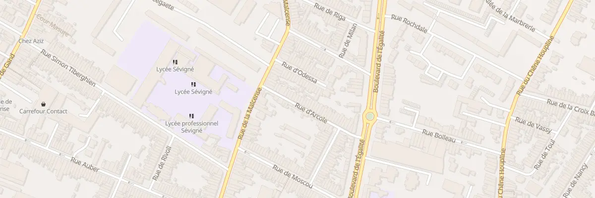 Plan du 17 Rue d’ Arcole à Tourcoing