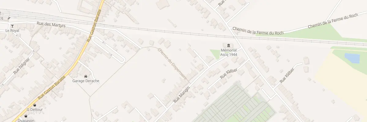 Plan du 67 Rue Mangin à Villeneuve-d’Ascq