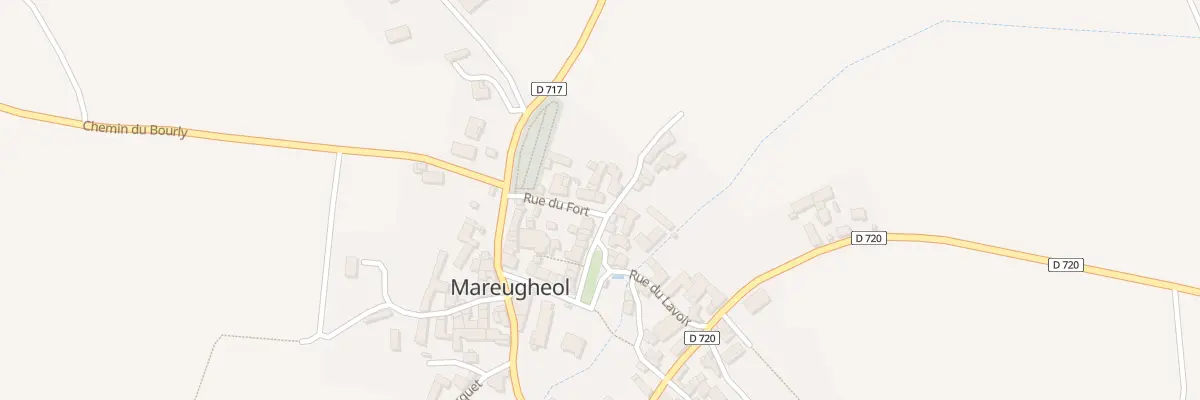 Plan du 9001 Rue du Fort à Mareugheol
