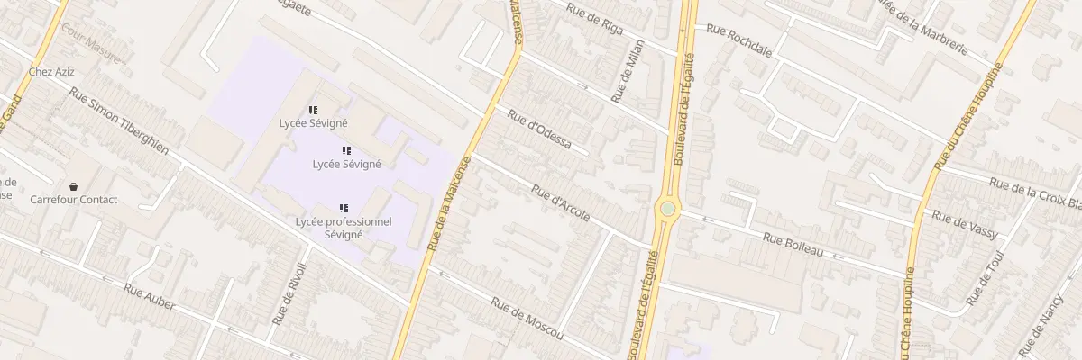 Plan du 19 Rue d’ Arcole à Tourcoing