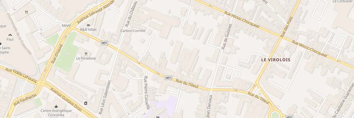 Plan du 39 Rue du Tilleul à Tourcoing